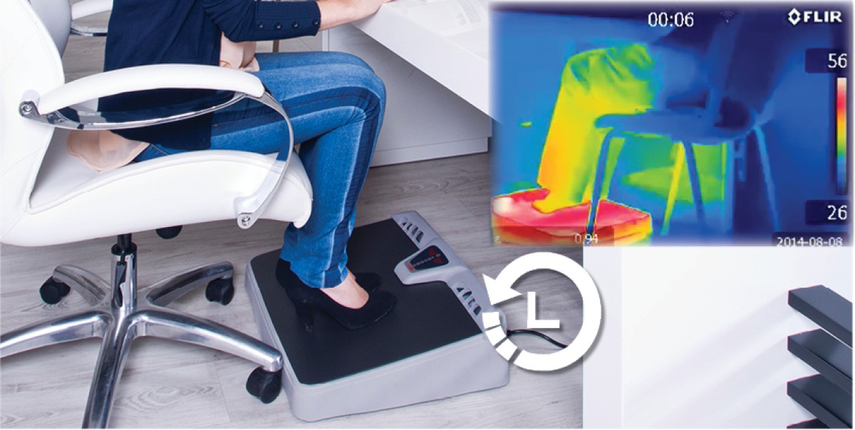 Schnelles Aufwärmen mit Timer